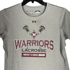 Lacrosse  Shirt Womens M‎ Lax Under Armour Loose Top Team Sports Practice